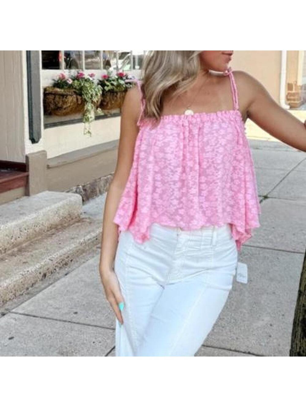 Free People Briana Tank in Festival Flower